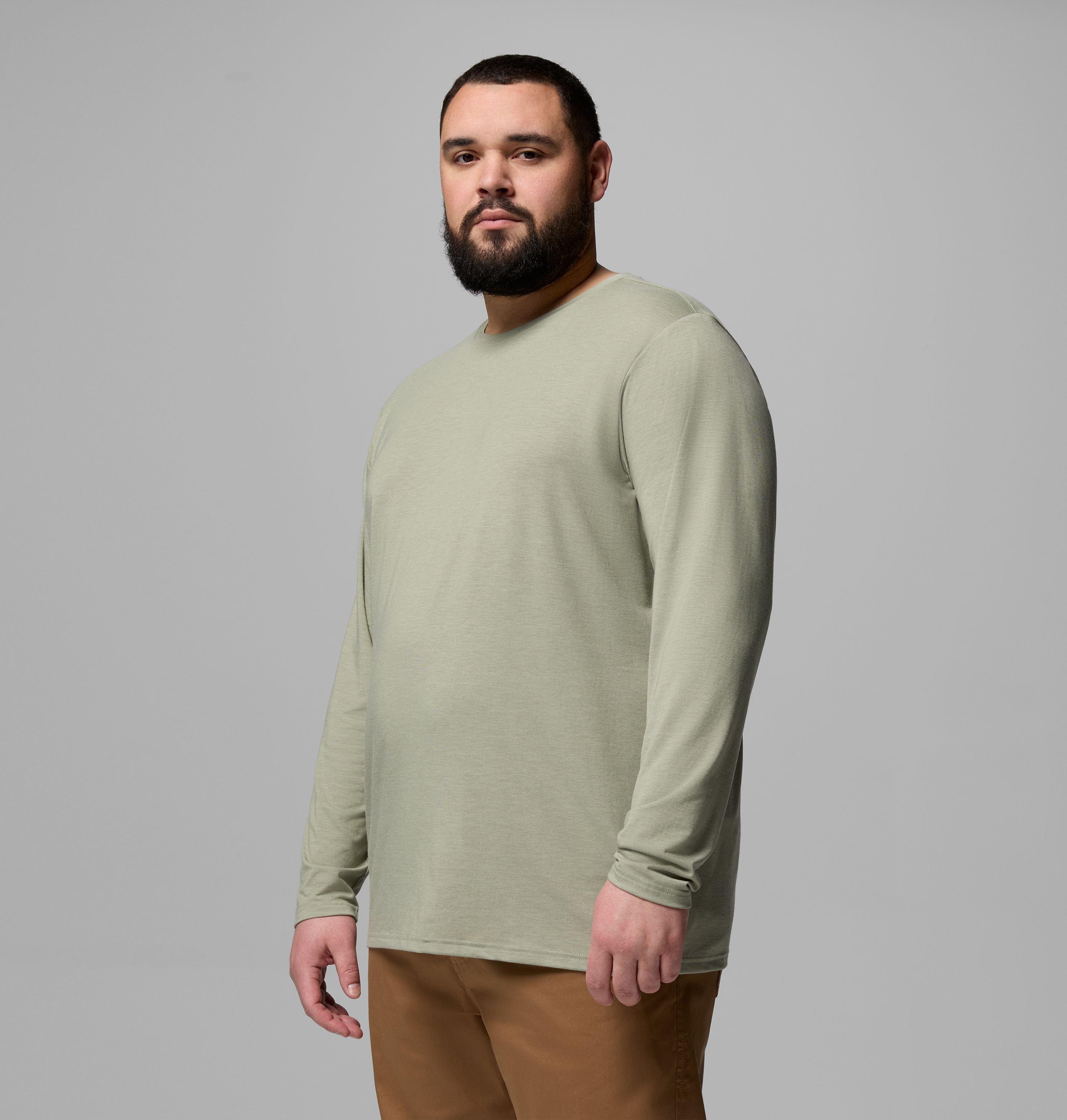Men's CSC Soft Stretch LS Tee - Big | 348 | 4X 4