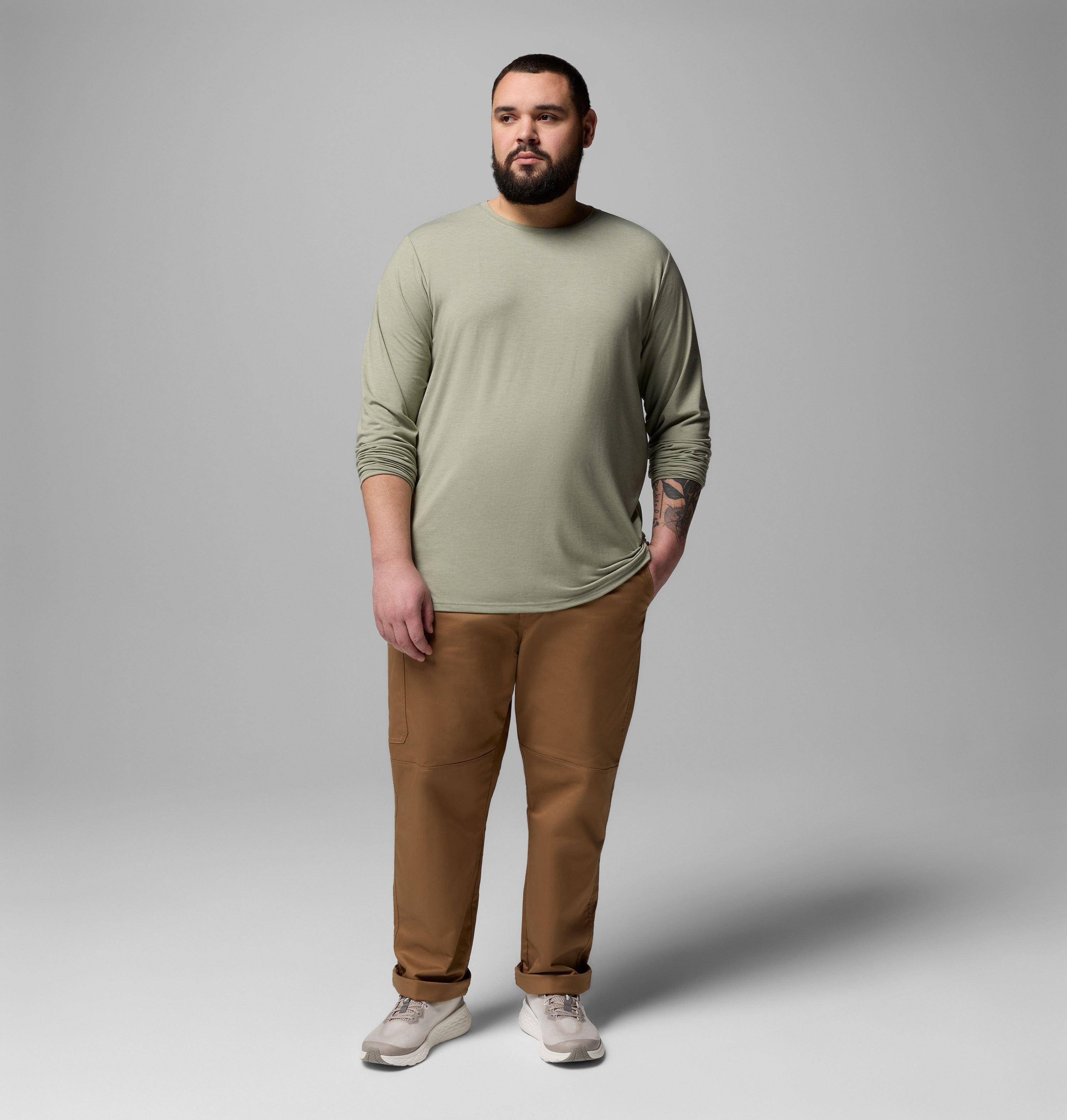 Men's CSC Soft Stretch LS Tee - Big | 348 | 4X 2