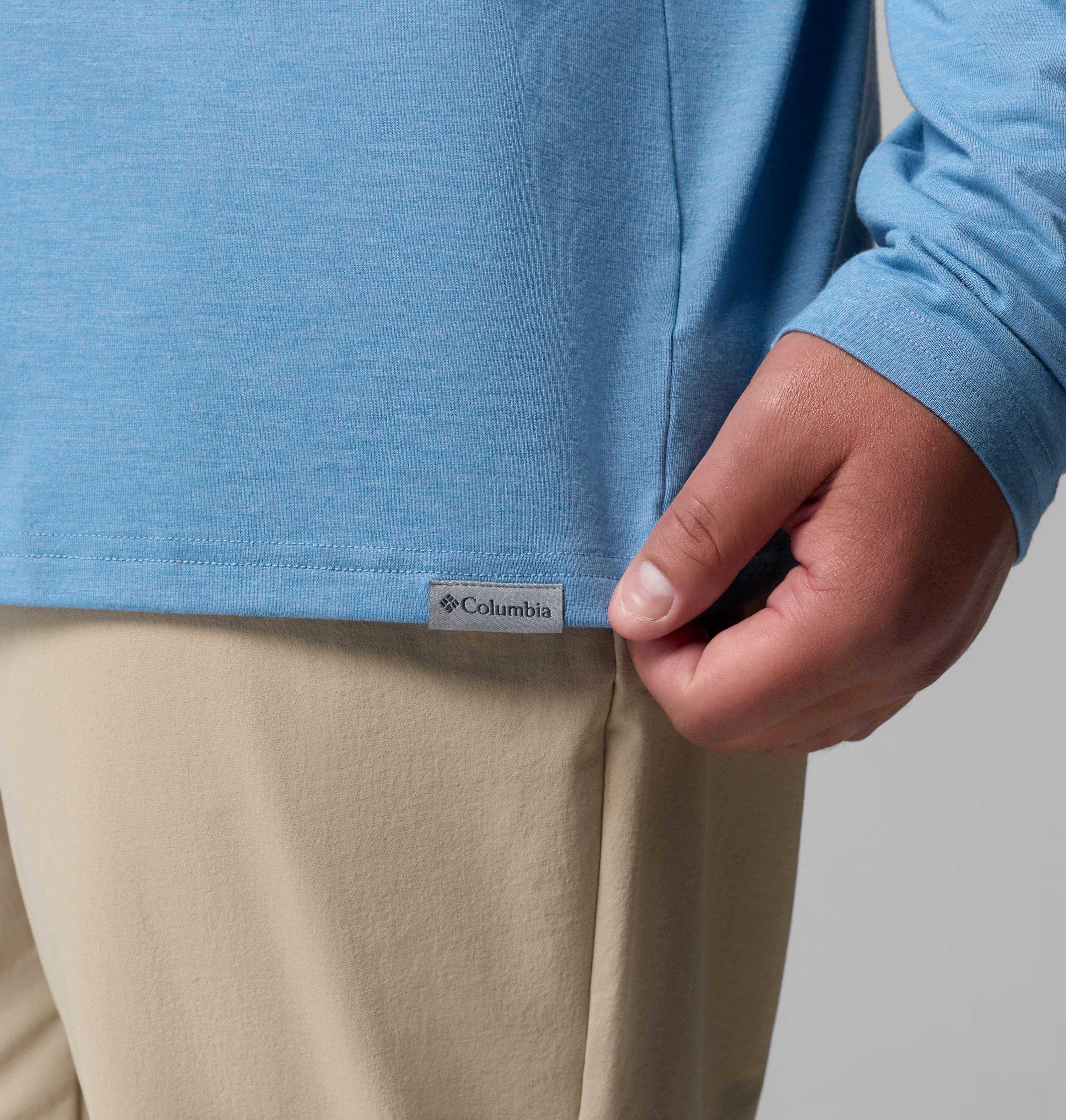 Homme – T-shirt à manches longues extensible et doux CSC™ – Tailles fortes 6