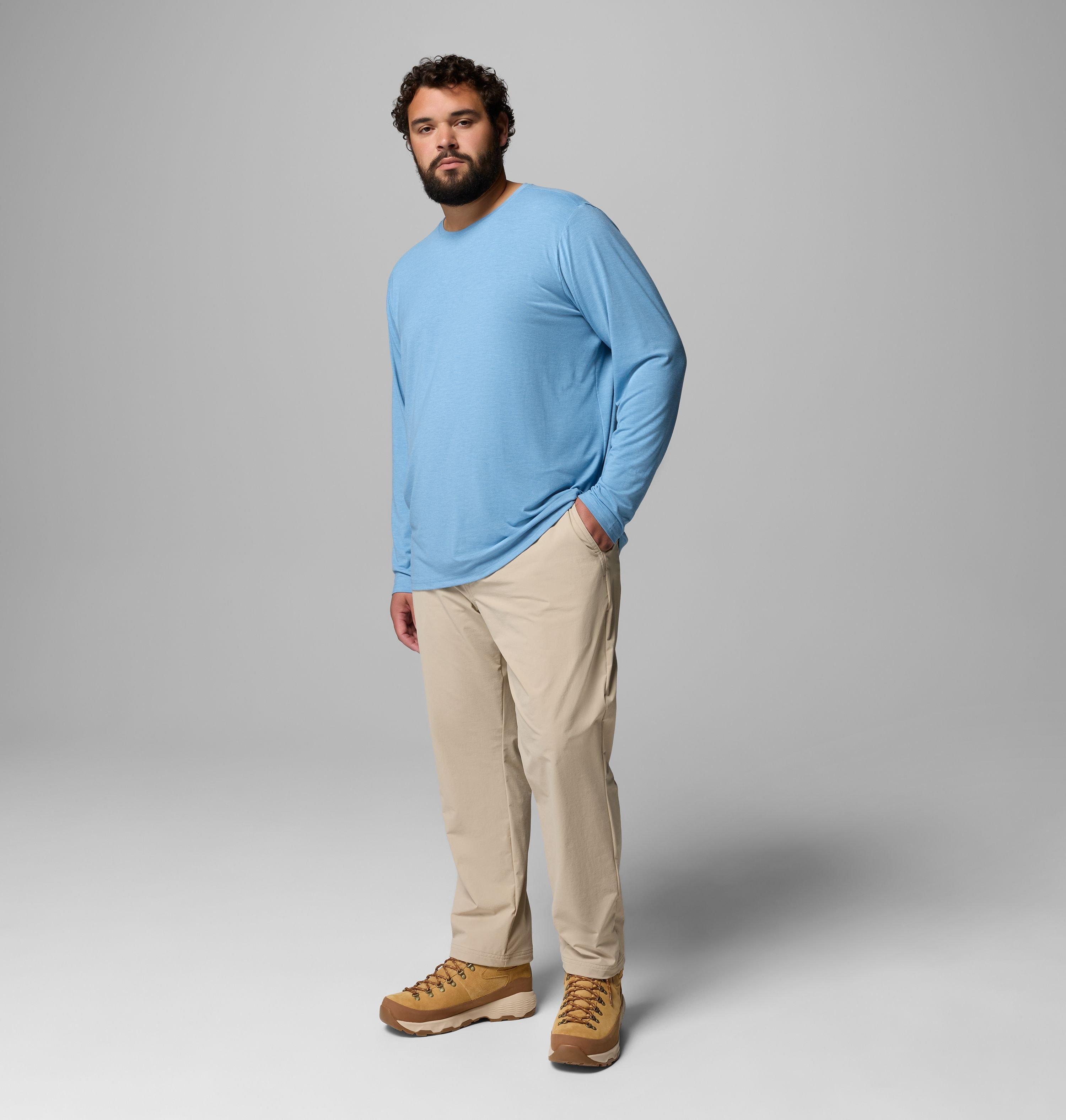 Homme – T-shirt à manches longues extensible et doux CSC™ – Tailles fortes 2