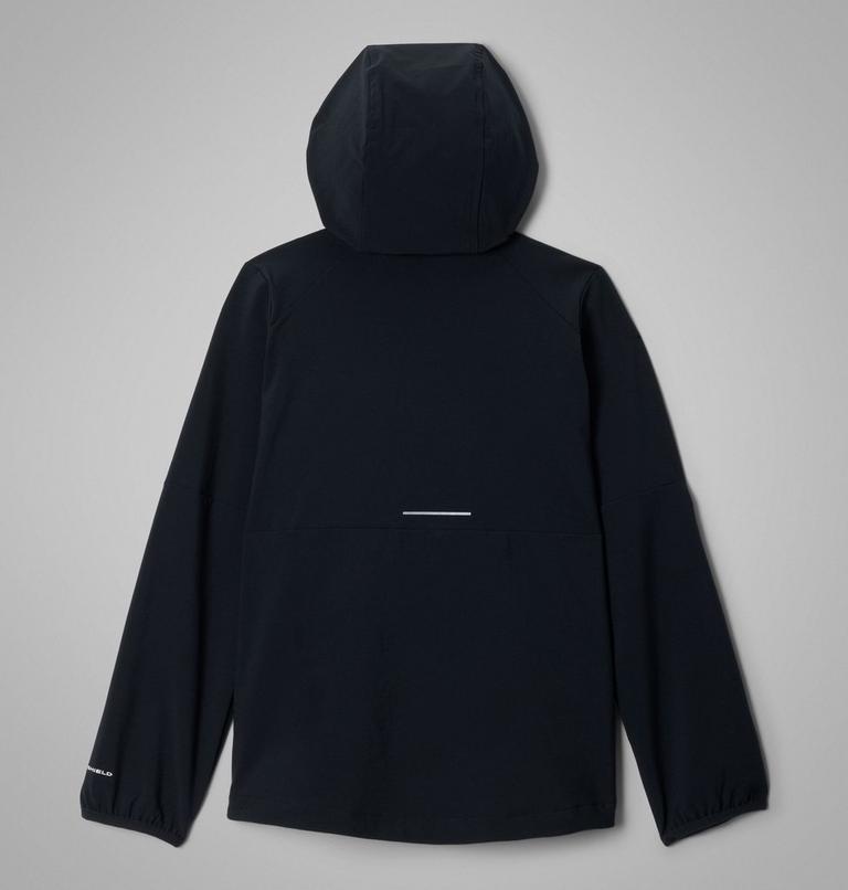 Boys' Trails Edge Full Zip Fleece Jacket, Color: Black, image 2