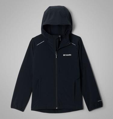 Giacca in pile a cerniera intera Trails Edge da ragazzo, Color: Black, image 5