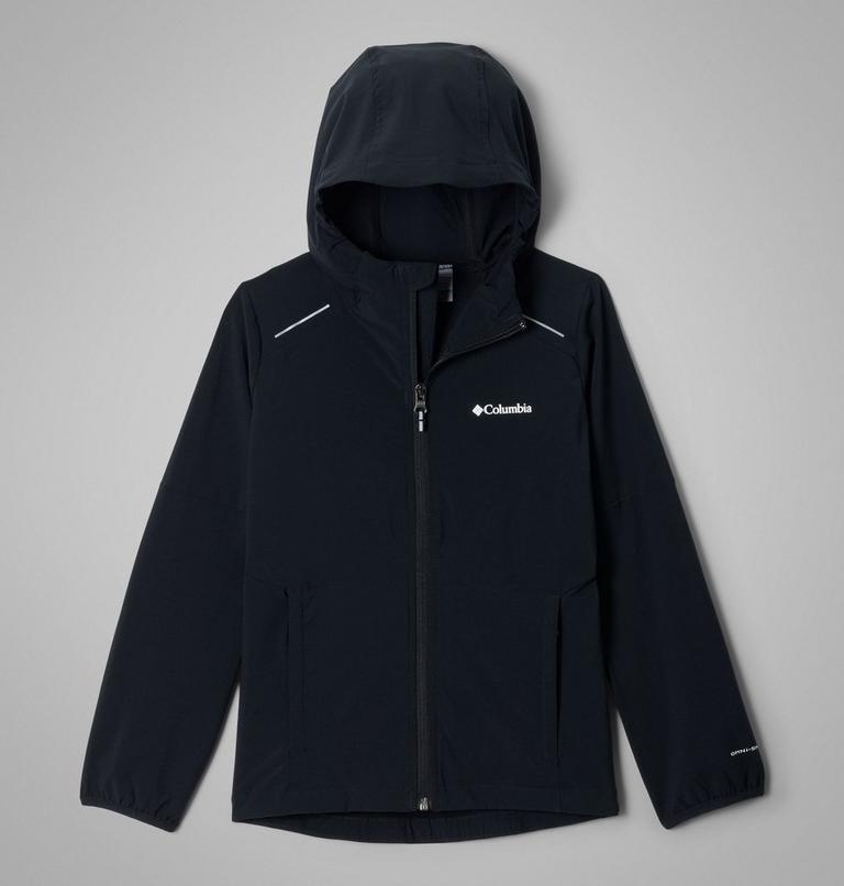 Boys' Trails Edge Full Zip Fleece Jacket, Color: Black, image 1