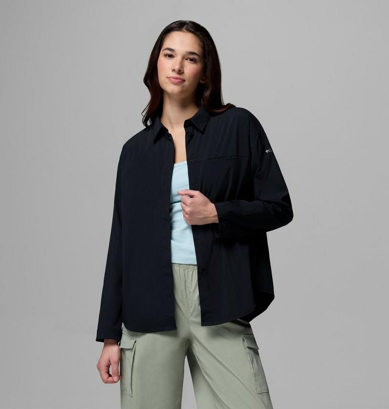 Chemise Technique Chill Creek Femme, Color: Black, image 5