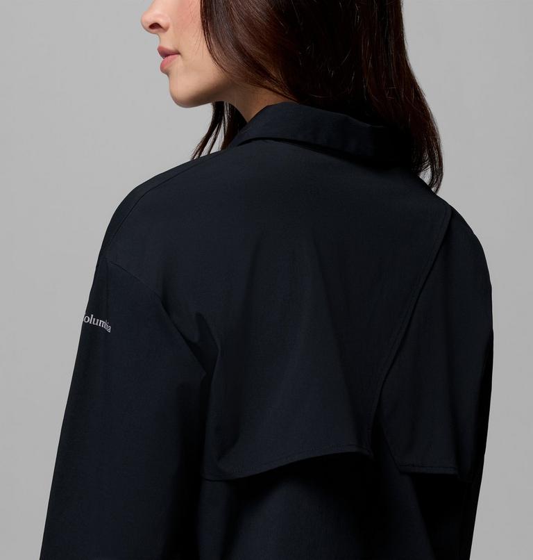 Chemise Technique Chill Creek Femme, Color: Black, image 7