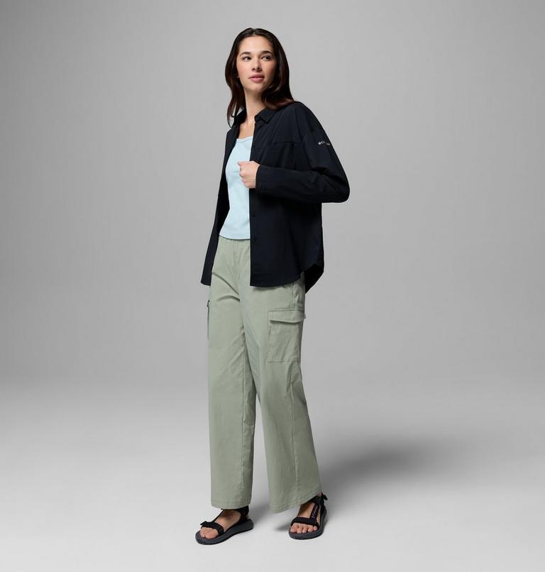 Chemise Technique Chill Creek Femme, Color: Black, image 2