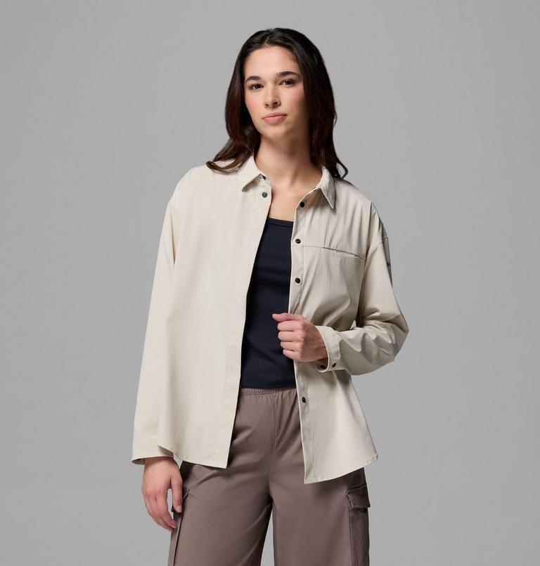 Chemise Technique Chill Creek Femme, Color: Dark Stone, image 5