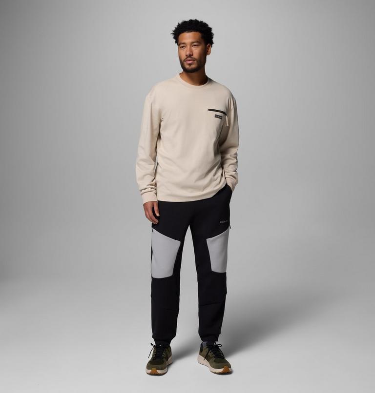 Men's Columbia Tech Spacer Knit Trousers, Color: Black, Columbia Grey, image 2