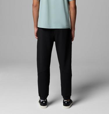 Men's Columbia Tech Spacer Knit Trousers, Color: Black, Black, image 7