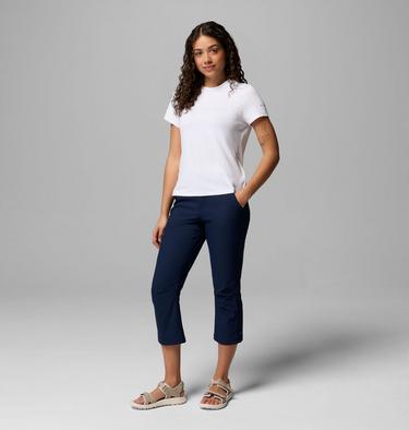 Women's Parsons Point Technical Graphic T-Shirt, Color: White, Floral Fun, image 10