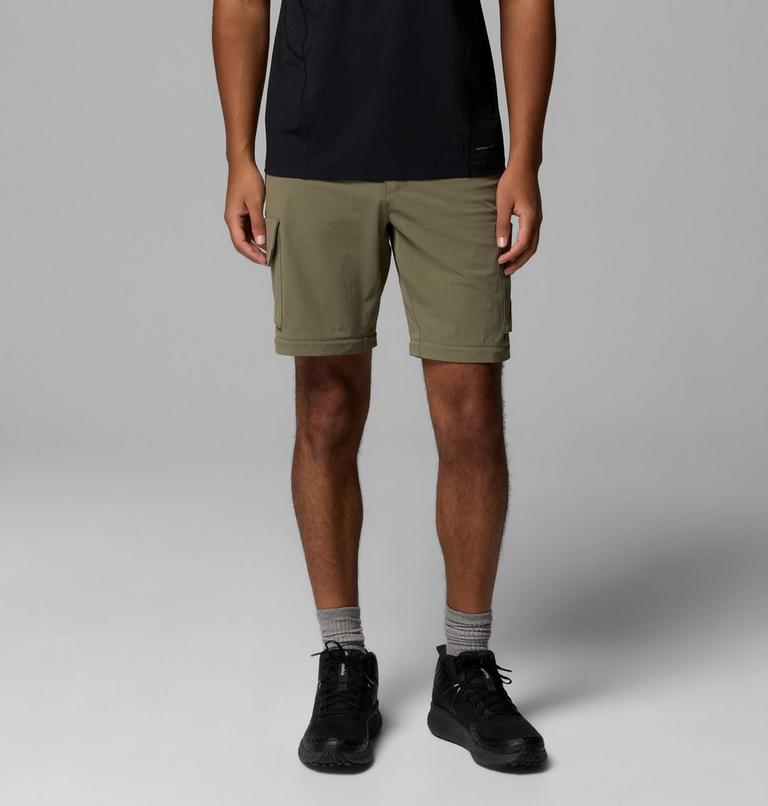 Men's Silver Ridge Elite Convertible Hiking Trousers, Color: Stone Green, image 5