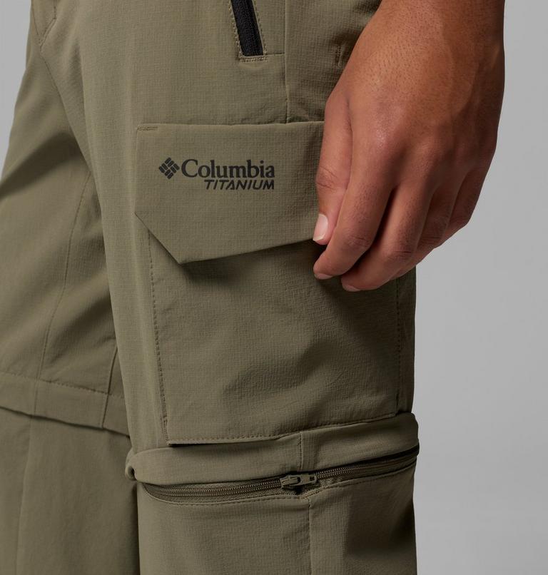 Men's Silver Ridge Elite Convertible Hiking Trousers, Color: Stone Green, image 6