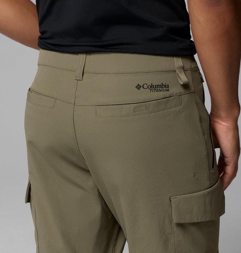 Men's Silver Ridge Elite Convertible Hiking Trousers, Color: Stone Green, image 8