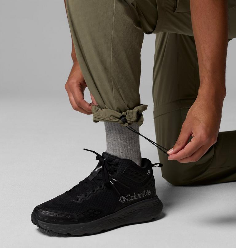 Men's Silver Ridge Elite Convertible Hiking Trousers, Color: Stone Green, image 9