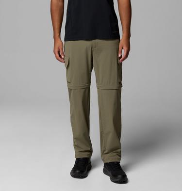 Men's Silver Ridge Elite Convertible Hiking Trousers, Color: Stone Green, image 1