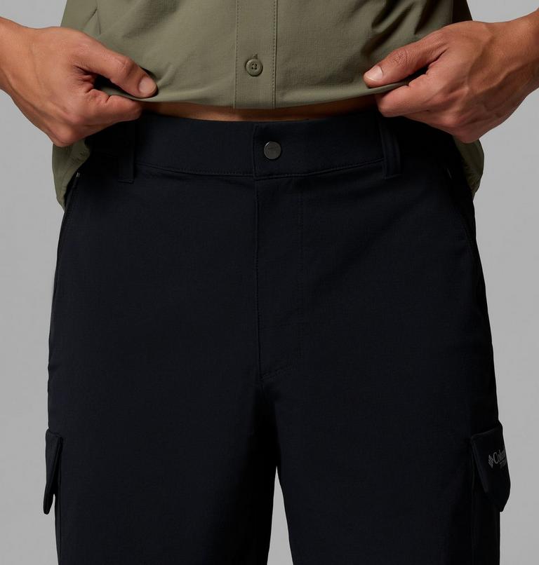 Men's Silver Ridge Elite Hiking Shorts, Color: Black, image 5