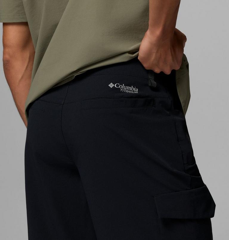 Men's Silver Ridge Elite Hiking Shorts, Color: Black, image 6