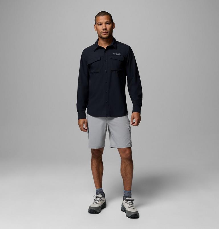 Men's Silver Ridge Elite Hiking Shorts, Color: Ti Titanium, image 2