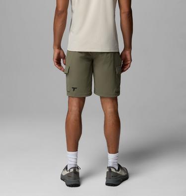 Men's Silver Ridge Elite Hiking Shorts, Color: Stone Green, image 3