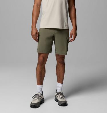 Men's Silver Ridge Elite Hiking Shorts, Color: Stone Green, image 1