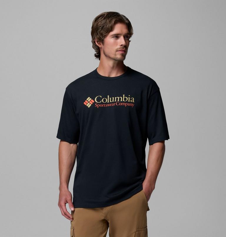 Men's CSC Heavyweight Logo T-Shirt, Color: Black CSC Retro Logo, image 1