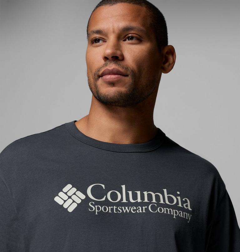 Men's CSC Heavyweight Logo T-Shirt, Color: Shark, CSC Retro Logo, image 5