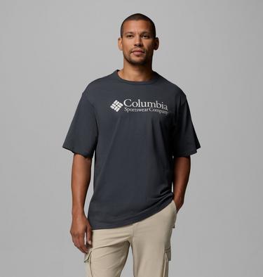 Men's CSC Heavyweight Logo T-Shirt, Color: Shark, CSC Retro Logo, image 7