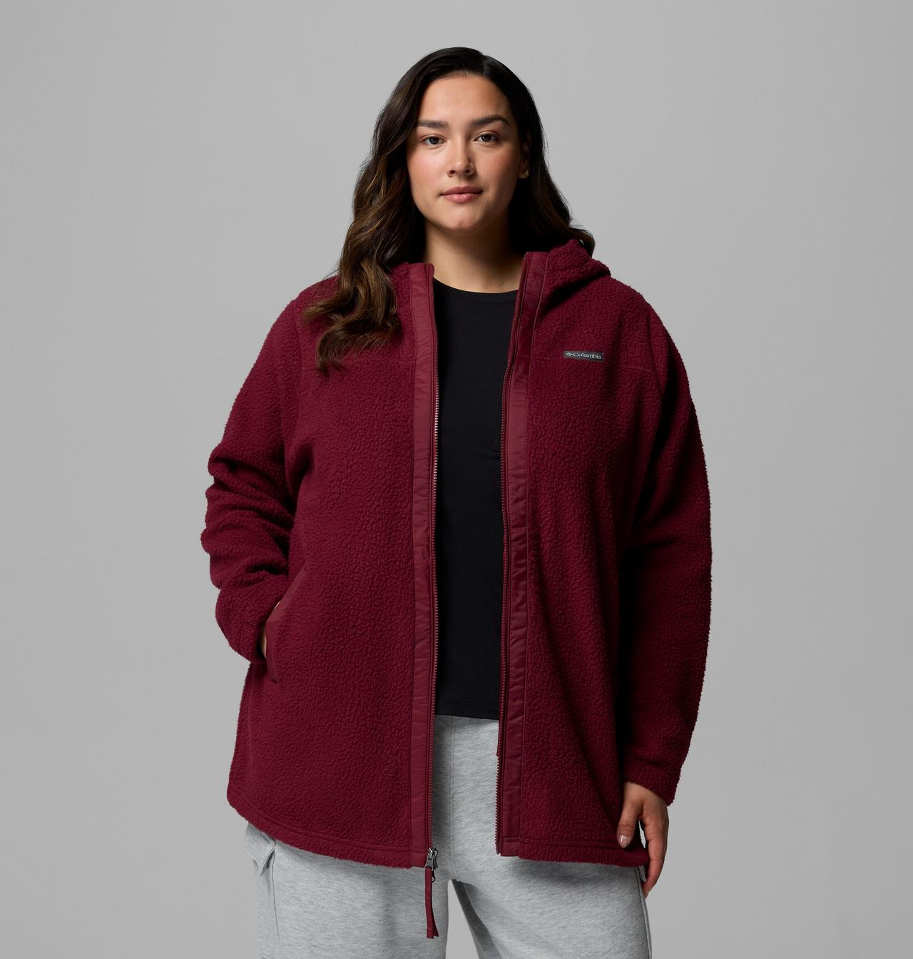 Women's Juniper Peak™ Long Hoodie - Plus Size | 624 | 2X 6