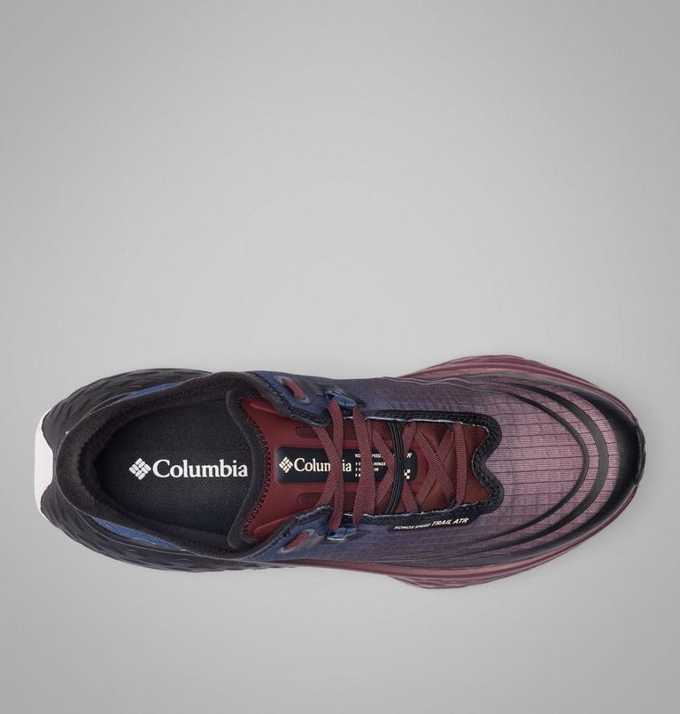 Men's Konos Speed Trail ATR Running Shoe, Color: Redwood, Whale, image 4