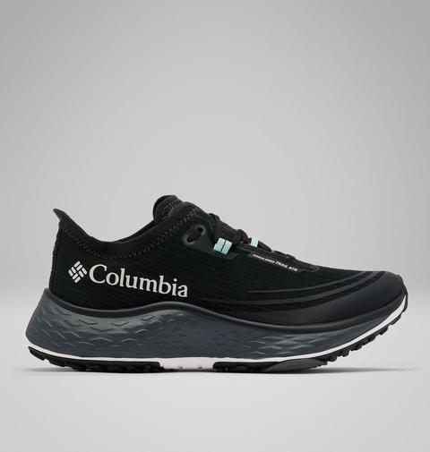 Женские трейловые кроссовки Columbia Konos Speed Trail ATR, цвет: Чёрный / Голубой