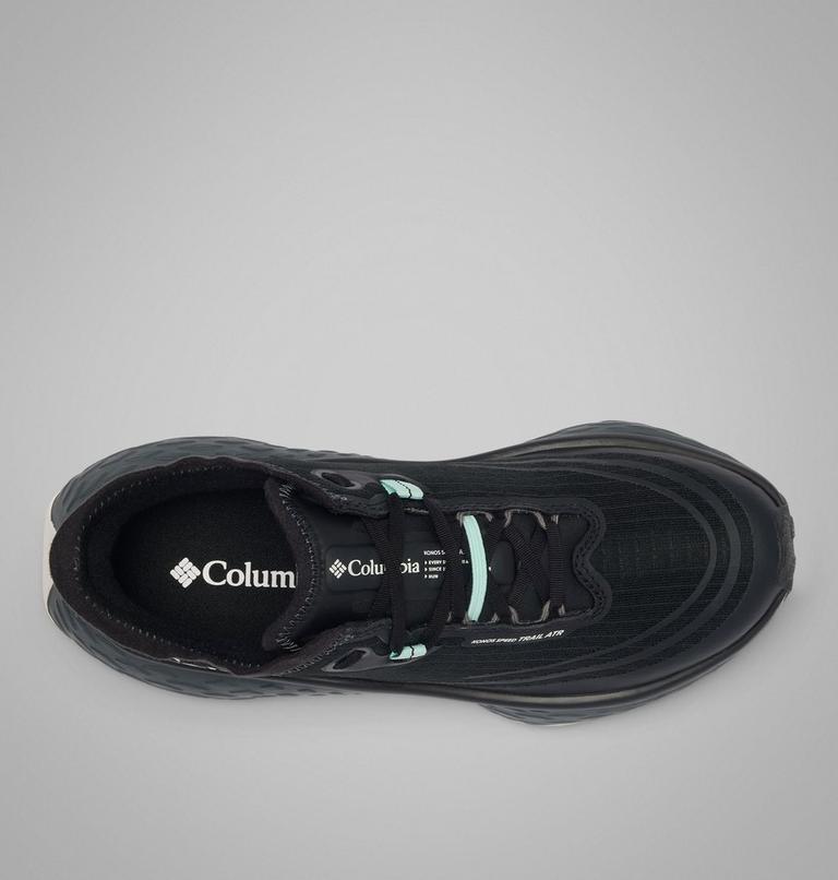 Zapatillas para correr Konos Speed Trail ATR para mujer, Color: Black, Sea Ice, image 4