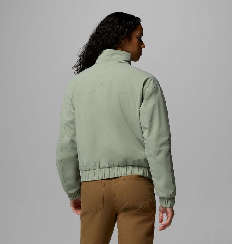 Women's AmazeStretch Insulated Bomber Jacket, Color: Safari, image 3