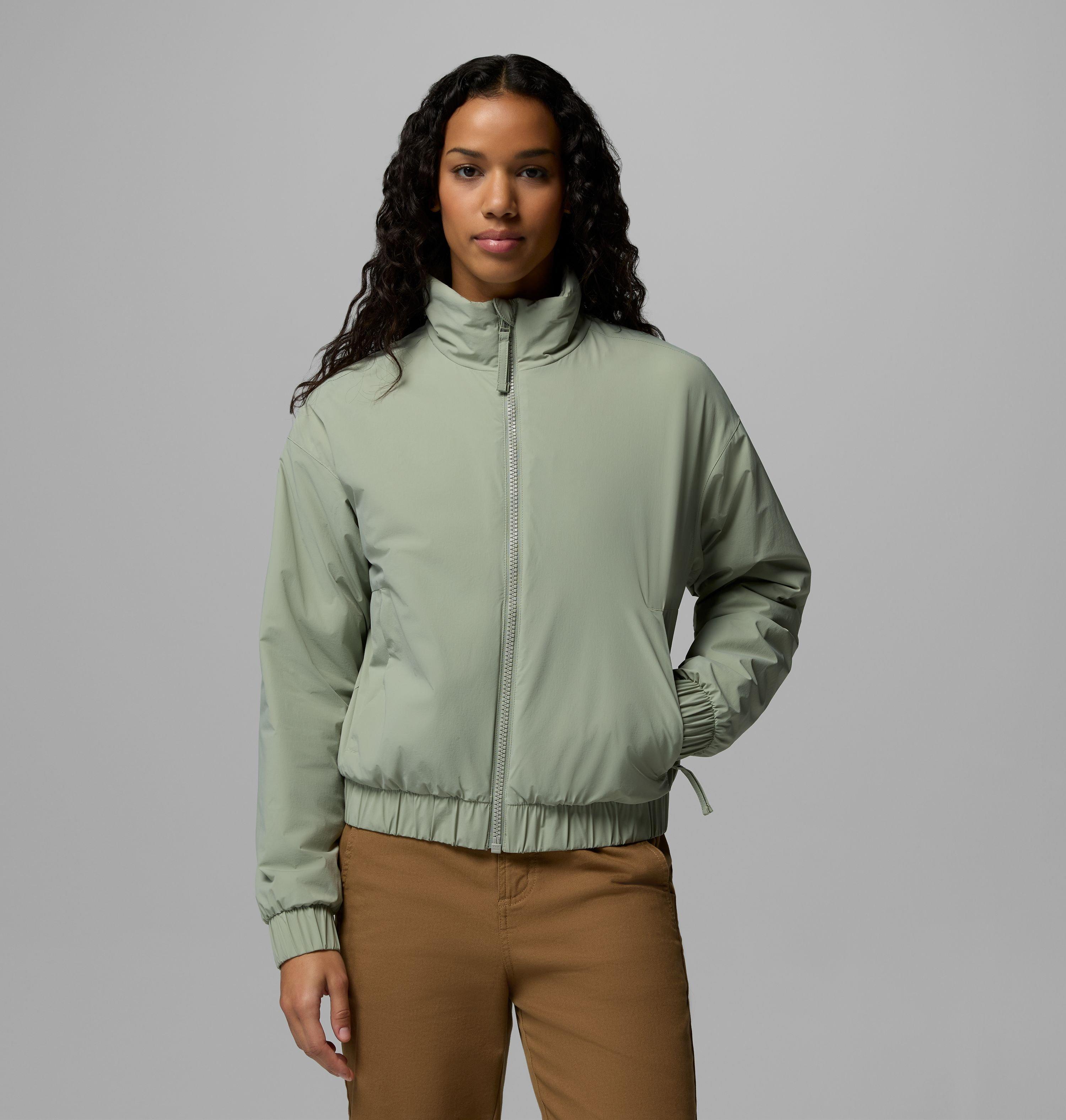 Columbia Sportswear Women's Green Columbia - Amazestretch™ Insulated Bomber Jacket - Safari Extra Small