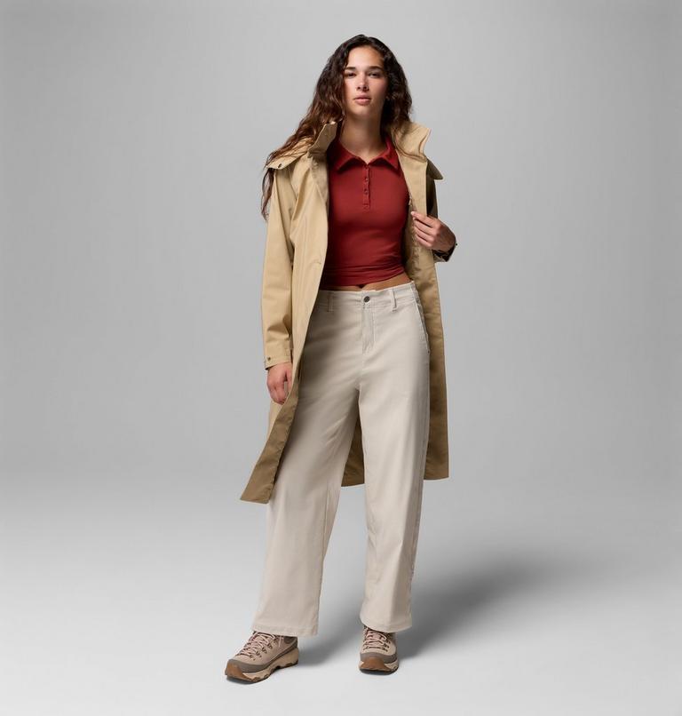 Women's AmazeTrench Waterproof Jacket, Color: Beach, image 5