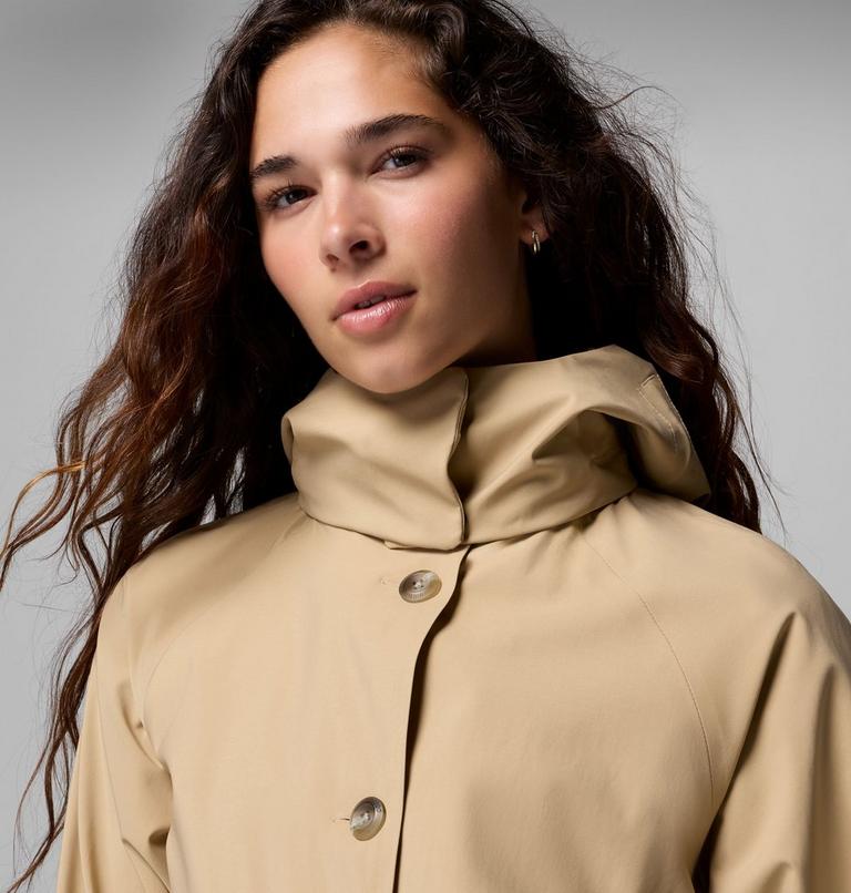 Women's AmazeTrench Waterproof Jacket, Color: Beach, image 7