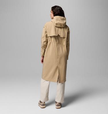 Women's AmazeTrench Rain Jacket, Color: Beach, image 7