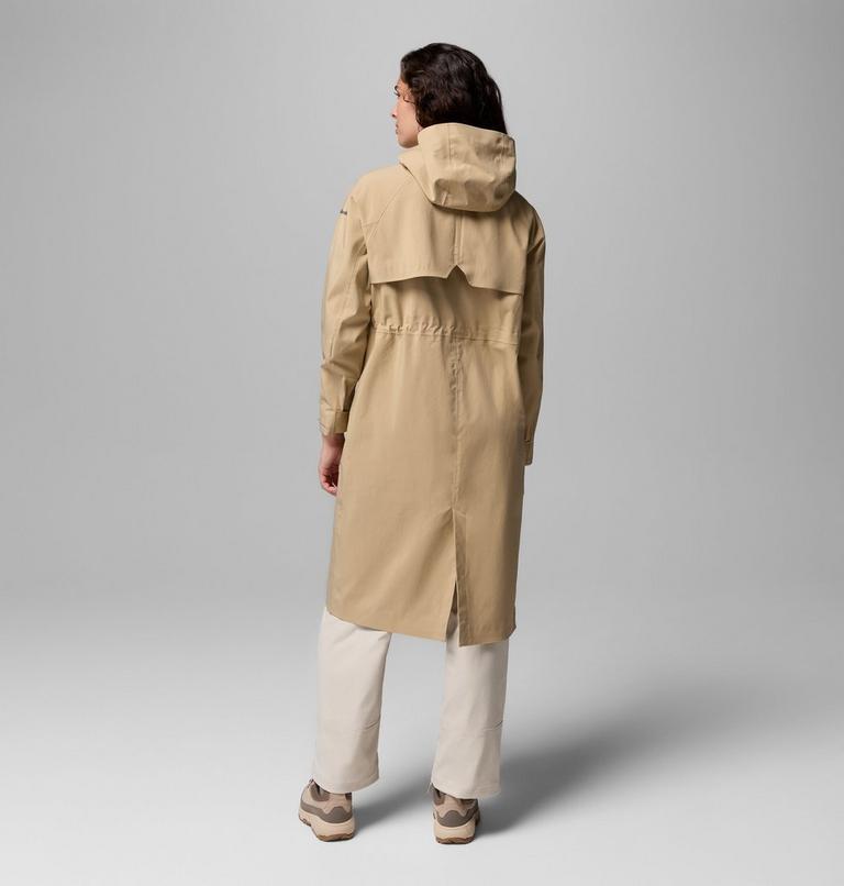 Women's AmazeTrench Waterproof Jacket, Color: Beach, image 3