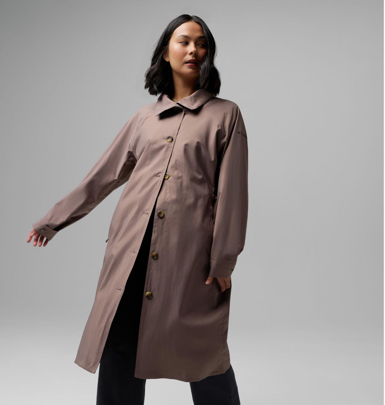 Women's AmazeTrench Rain Jacket | Columbia