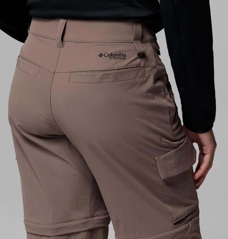 Women's Silver Ridge Elite Convertible Hiking Trousers, Color: Iron, image 8