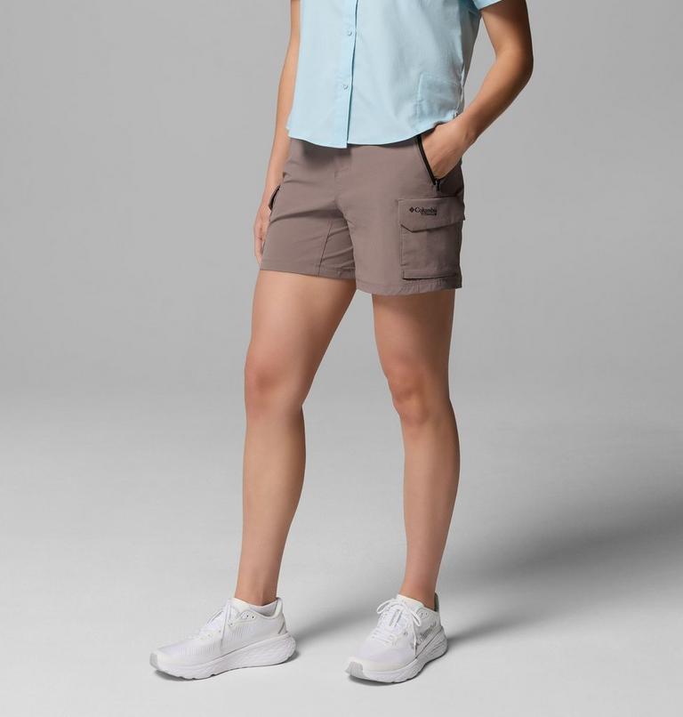 Women's Silver Ridge Elite Hiking Shorts, Color: Iron, image 4