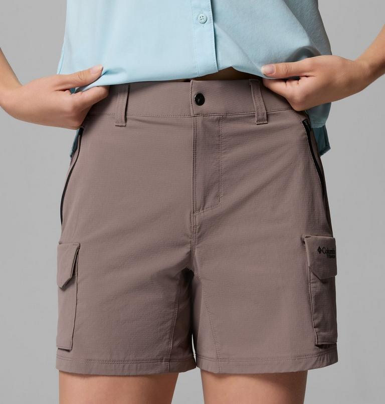 Women's Silver Ridge Elite Hiking Shorts, Color: Iron, image 5