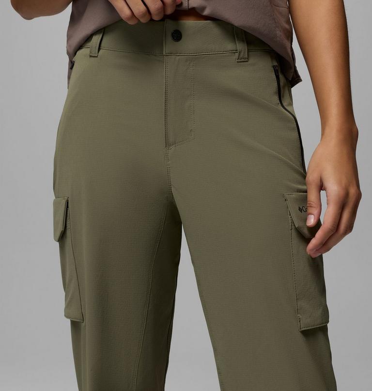 Pantalones de senderismo Silver Ridge Elite para mujer, Color: Stone Green, image 6