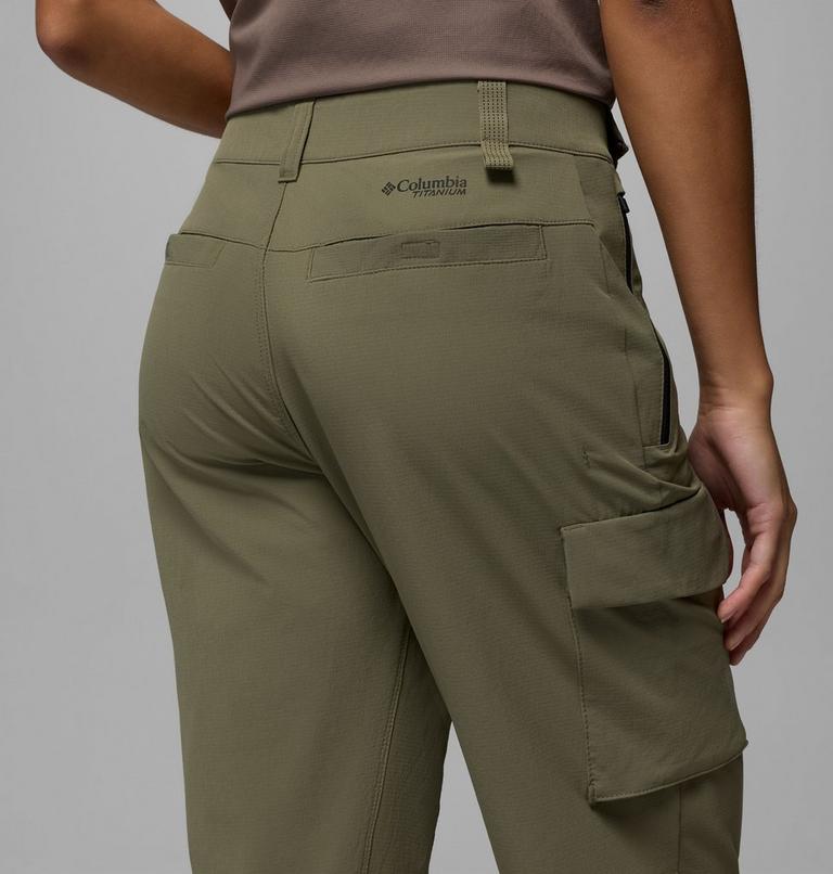 Pantalones de senderismo Silver Ridge Elite para mujer, Color: Stone Green, image 7