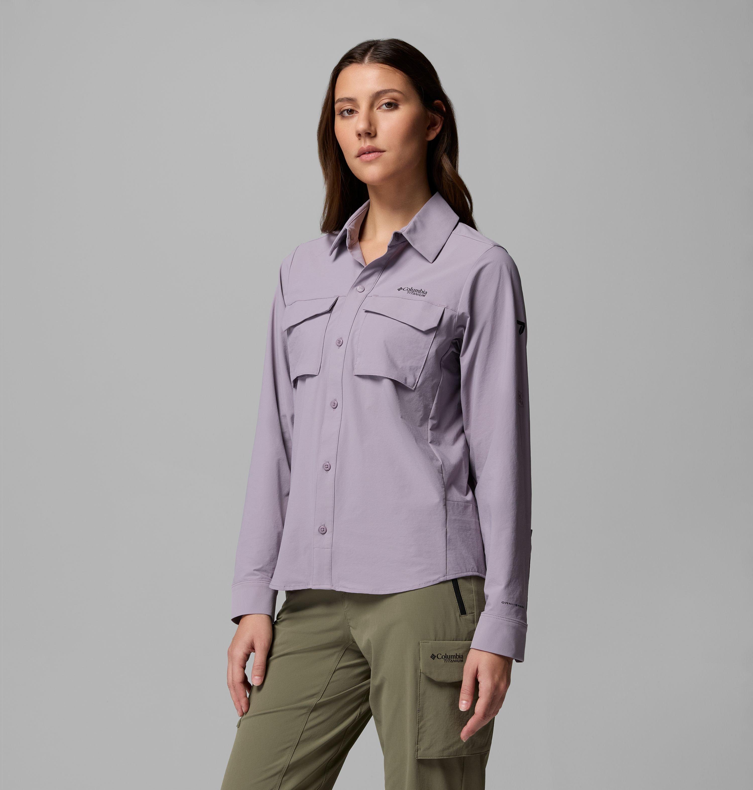 Women's Silver Ridge Elite Woven Long Sleeve 4