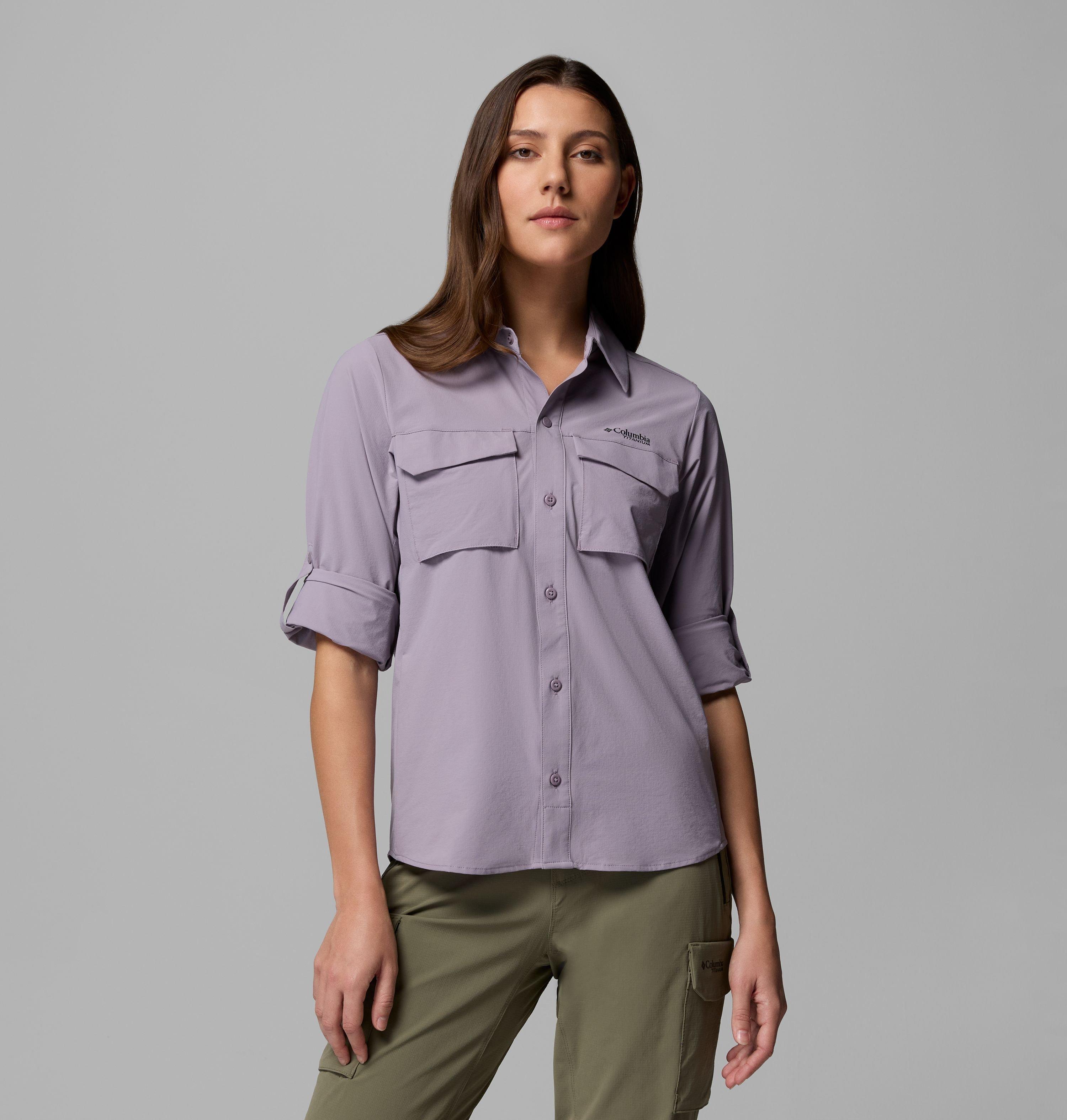 Women's Silver Ridge Elite Woven Long Sleeve 5
