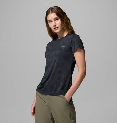 T-shirt Technique Bluebird Canyon II Femme, Color: Black, Florage Jacquard, image 12