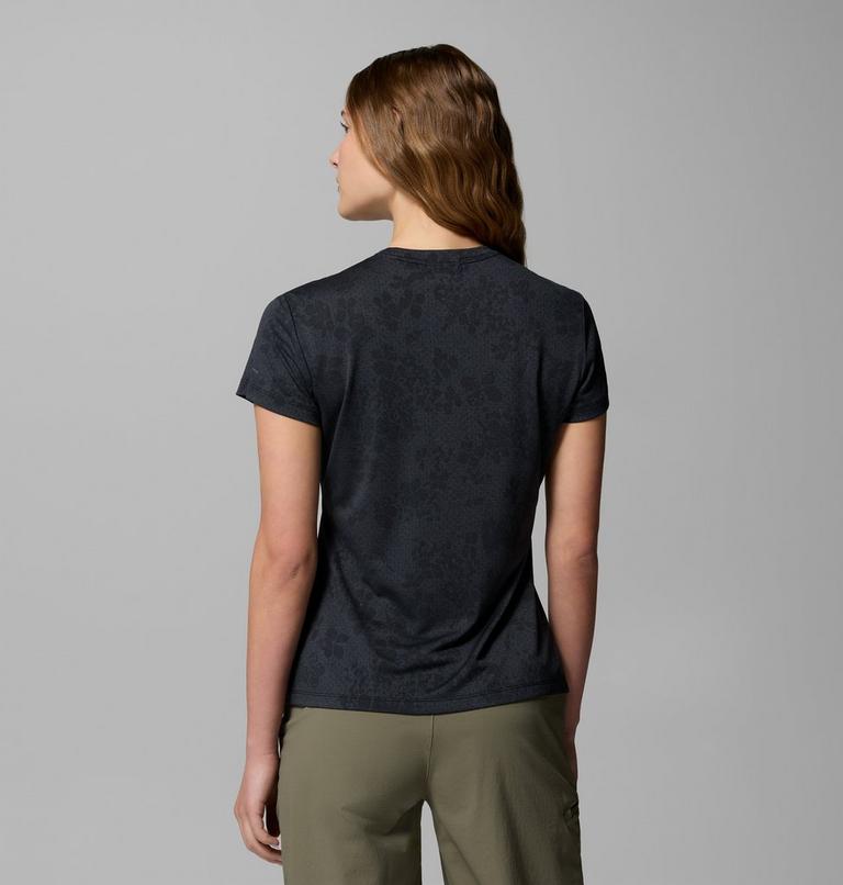 T-shirt Technique Bluebird Canyon II Femme, Color: Black, Florage Jacquard, image 3