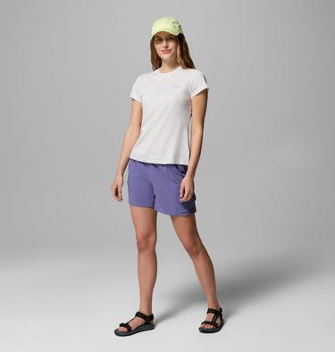 T-shirt Technique Bluebird Canyon II Femme, Color: White, Florage Jacquard, image 14