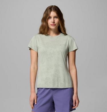 T-shirt Technique Bluebird Canyon II Femme, Color: Safari, Florage Jacquard, image 17
