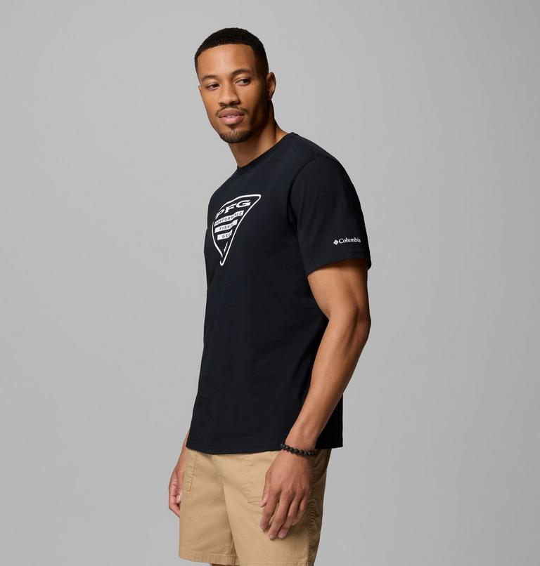 Camiseta con estampado PFG Shield para hombre, Color: Black, image 4